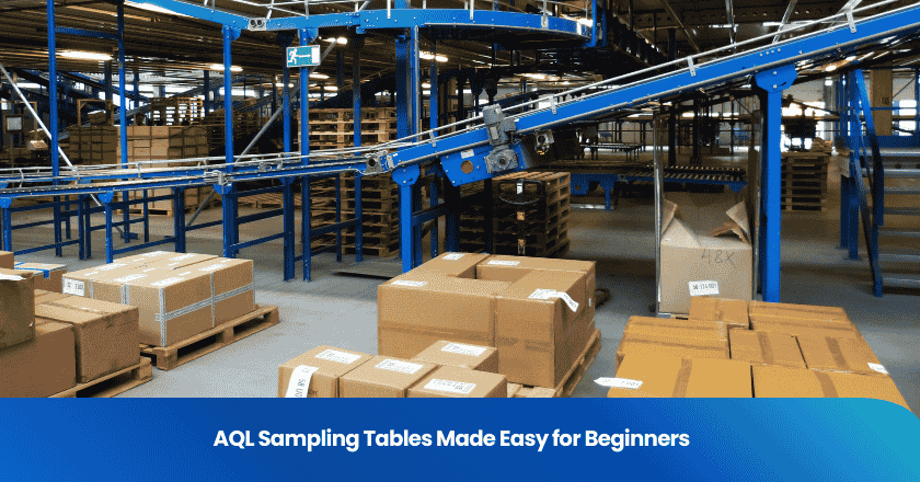 AQL Sampling Tables Made Easy for Beginners